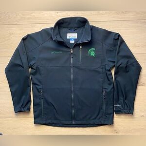 Michigan state Columbia men’s soft shell jacket